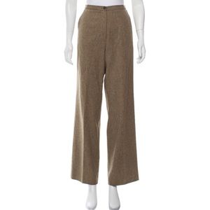 wool cashmere Jil Sander wide leg trousers IT 40